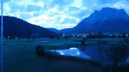 Archived webcam image showing Tiroler Zugspitz Arena - Golf Club Ehrwald-Lermoos on 4 Jul 2026 at 04:26