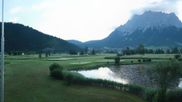 Archived webcam image showing Tiroler Zugspitz Arena - Golf Club Ehrwald-Lermoos on 4 Jul 2026 at 07:26