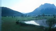 Archived webcam image showing Tiroler Zugspitz Arena - Golf Club Ehrwald-Lermoos on 12 Jul 2026 at 07:31