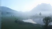 Archived webcam image showing Tiroler Zugspitz Arena - Golf Club Ehrwald-Lermoos on 13 Sep 2026 at 07:40