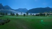 Archived webcam image showing Tiroler Zugspitz Arena - Golf Club Ehrwald-Lermoos on 27 Sep 2026 at 02:00