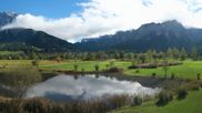Archived webcam image showing Tiroler Zugspitz Arena - Golf Club Ehrwald-Lermoos on 9 Oct 2026 at 12:53