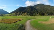 Archived webcam image showing Tiroler Zugspitz Arena - Golf Club Ehrwald-Lermoos on 9 Oct 2026 at 16:53