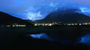 Archived webcam image showing Tiroler Zugspitz Arena - Golf Club Ehrwald-Lermoos on 12 Oct 2026 at 06:23
