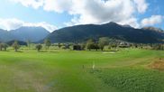 Archived webcam image showing Tiroler Zugspitz Arena - Golf Club Ehrwald-Lermoos on 12 Oct 2026 at 12:23