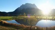 Archived webcam image showing Tiroler Zugspitz Arena - Golf Club Ehrwald-Lermoos on 20 Oct 2026 at 08:43