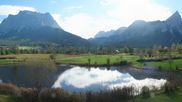 Archived webcam image showing Tiroler Zugspitz Arena - Golf Club Ehrwald-Lermoos on 20 Oct 2026 at 10:43
