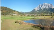 Archived webcam image showing Tiroler Zugspitz Arena - Golf Club Ehrwald-Lermoos on 20 Oct 2026 at 14:43