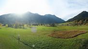 Archived webcam image showing Tiroler Zugspitz Arena - Golf Club Ehrwald-Lermoos on 20 Oct 2026 at 16:43