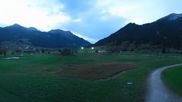 Archived webcam image showing Tiroler Zugspitz Arena - Golf Club Ehrwald-Lermoos on 20 Oct 2026 at 18:43