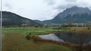 Archived webcam image showing Tiroler Zugspitz Arena - Golf Club Ehrwald-Lermoos on 28 Oct 2026 at 08:02