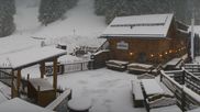Archived webcam image showing Brauneck-Lenggries - BayernHütte on 16 May 2026 at 06:41