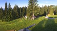 Archived webcam image showing Brauneck-Lenggries - BayernHütte on 27 Jun 2026 at 06:53