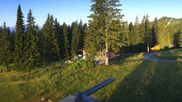 Archived webcam image showing Brauneck-Lenggries - BayernHütte on 28 Jul 2026 at 06:17