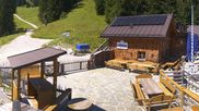 Archived webcam image showing Brauneck-Lenggries - BayernHütte on 28 Jul 2026 at 14:17