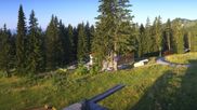 Archived webcam image showing Brauneck-Lenggries - BayernHütte on 8 Aug 2026 at 07:22