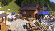 Archived webcam image showing Brauneck-Lenggries - BayernHütte on 8 Aug 2026 at 10:22
