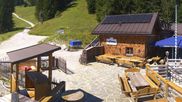 Archived webcam image showing Brauneck-Lenggries - BayernHütte on 13 Aug 2026 at 14:09