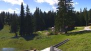 Archived webcam image showing Brauneck-Lenggries - BayernHütte on 22 Sep 2026 at 12:49