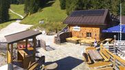 Archived webcam image showing Brauneck-Lenggries - BayernHütte on 27 Sep 2026 at 14:11