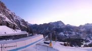 Archiviertes Webcam Bild: Cortina d'Ampezzo: Tofana-Abfahrt (Duca d'Aosta) am 26 Feb 2026 um 06:18 Uhr