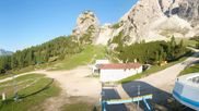 Archived webcam image showing Cortina d'Ampezzo - Top Station Duca d'Aosta on 20 Jun 2026 at 07:00