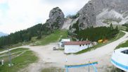 Archived webcam image showing Cortina d'Ampezzo - Top Station Duca d'Aosta on 20 Jun 2026 at 12:00