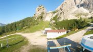 Archived webcam image showing Cortina d'Ampezzo - Top Station Duca d'Aosta on 1 Jul 2026 at 07:53