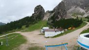 Archived webcam image showing Cortina d'Ampezzo - Top Station Duca d'Aosta on 1 Jul 2026 at 18:53