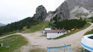 Archiviertes Webcam Bild: Cortina d'Ampezzo: Tofana-Abfahrt (Duca d'Aosta) am 14.07.2026 um 06:20 Uhr