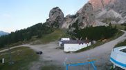 Archiviertes Webcam Bild: Cortina d'Ampezzo: Tofana-Abfahrt (Duca d'Aosta) am 30.08.2026 um 06:59 Uhr