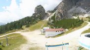 Archived webcam image showing Cortina d'Ampezzo - Top Station Duca d'Aosta on 30 Aug 2026 at 12:25