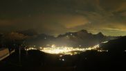Archiviertes Webcam Bild: Cortina d'Ampezzo: Tofana-Abfahrt (Duca d'Aosta) am 17.10.2026 um 00:55 Uhr