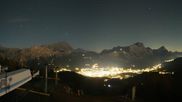 Archiviertes Webcam Bild: Cortina d'Ampezzo: Tofana-Abfahrt (Duca d'Aosta) am 17.10.2026 um 20:55 Uhr