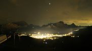 Archived webcam image showing Cortina d'Ampezzo - Top Station Duca d'Aosta on 18 Oct 2026 at 04:20