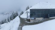 Archived webcam image showing SkiWelt Westendorf - Top Station Fleidingbahn on 14 May 2026 at 07:12