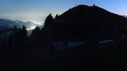 Archived webcam image showing SkiWelt Westendorf - Top Station Fleidingbahn on 13 Aug 2026 at 04:30