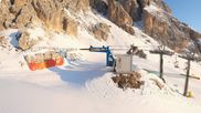 Archived webcam image showing Cortina d'Ampezzo - Top Station Pomedes on 28 Mar 2026 at 06:11