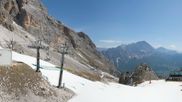 Archived webcam image showing Cortina d'Ampezzo - Top Station Pomedes on 4 May 2026 at 10:26
