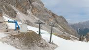 Archived webcam image showing Cortina d'Ampezzo - Top Station Pomedes on 4 May 2026 at 12:26