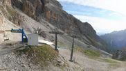 Archived webcam image showing Cortina d'Ampezzo - Top Station Pomedes on 15 Jun 2026 at 07:17