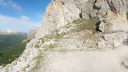 Archived webcam image showing Cortina d'Ampezzo - Top Station Pomedes on 15 Jun 2026 at 08:17