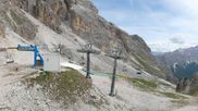 Archived webcam image showing Cortina d'Ampezzo - Top Station Pomedes on 15 Jun 2026 at 10:17