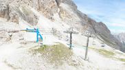 Archived webcam image showing Cortina d'Ampezzo - Top Station Pomedes on 15 Jun 2026 at 12:17