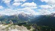 Archived webcam image showing Cortina d'Ampezzo - Top Station Pomedes on 15 Jun 2026 at 14:17