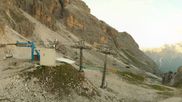 Archived webcam image showing Cortina d'Ampezzo - Top Station Pomedes on 15 Jun 2026 at 20:17