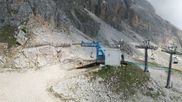 Archived webcam image showing Cortina d'Ampezzo - Top Station Pomedes on 26 Jun 2026 at 10:08