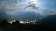 Archived webcam image showing Cortina d'Ampezzo - Top Station Pomedes on 3 Aug 2026 at 00:32