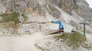 Archived webcam image showing Cortina d'Ampezzo - Top Station Pomedes on 18 Aug 2026 at 10:17