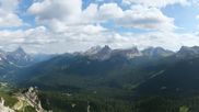 Archived webcam image showing Cortina d'Ampezzo - Top Station Pomedes on 18 Aug 2026 at 16:17